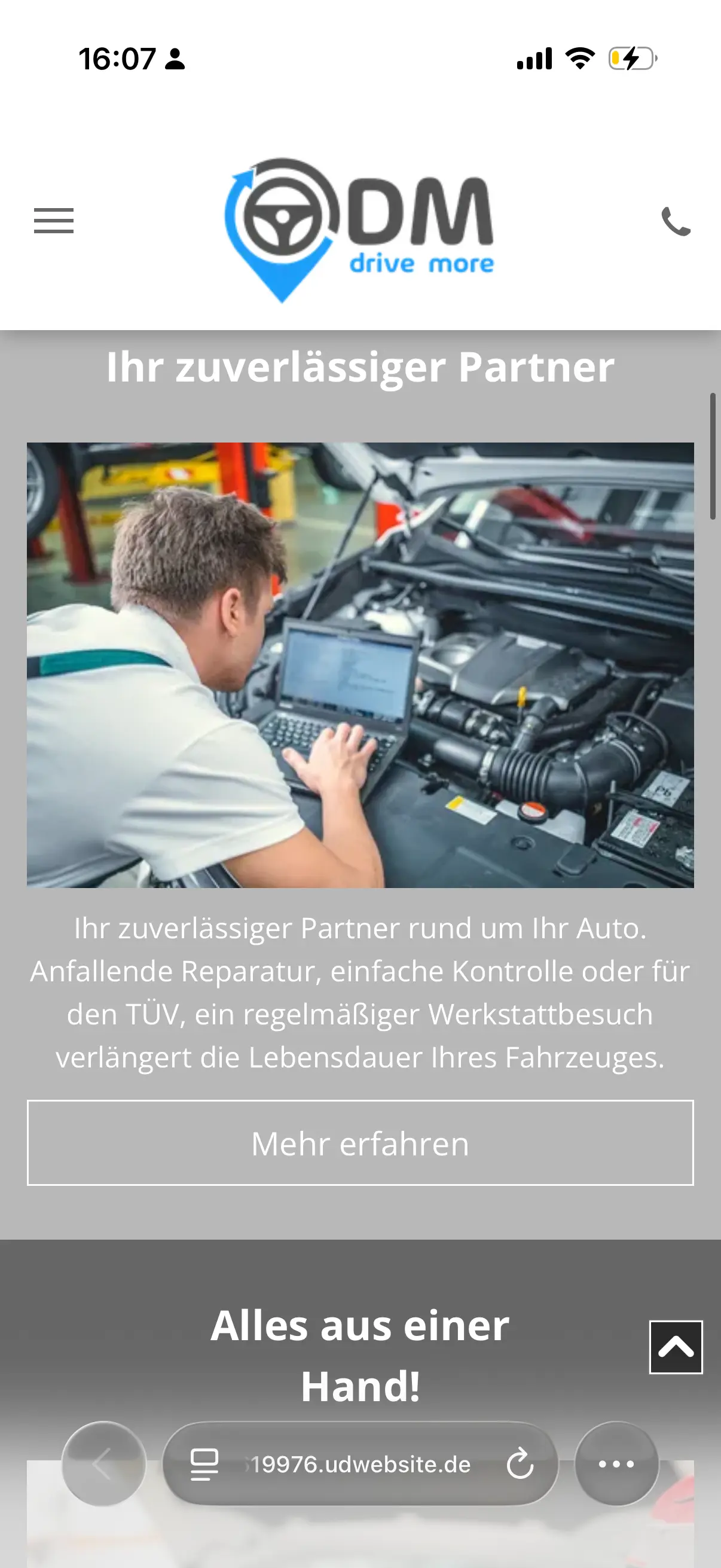 Vertrauen & Bewertungen - Alte Website